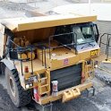 AUS QLD CanningtonMine 2007DEC23 017  These 740 horsepower  Caterpillar 773E  dumpers take 55 tonnes of ore from the winder to the ROM pad. : 2007, Australia, Cannington Mine, Date, December, Month, Places, QLD, Year