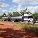 AUS QLD ChartersTowers 2007APR08 004  You see plenty of B-Double fuel tankers in Australia. These are  Ascot Haulage's , who I used to work for back in Alice Springs. : 2007, 2007 - Visiting Chook In The Isa, April, Australia, Charters Towers, Date, Month, Places, QLD, Trips, Year