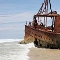 AUS QLD FraserIsland 2010SEPT17 MahenoWreck 002  It was the world's first ever triple screw steamer, weighing a massive 5323 tonnes. : 2010, 2010 - No Doot Aboot It Eh! Tour, 2010 Sydney Golden Oldies, Alice Springs Dingoes Rugby Union Football Club, Australia, Date, Fraser Island, Golden Oldies Rugby Union, Maheno Wreck, Month, Places, QLD, Rugby Union, September, Sports, Teams, Trips, Year