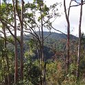 AUS QLD HealesOutlook 2001JUL17 002  On a good day you can see right down to the coast from this spot. : 2001, 2001 The "Gruesome Twosome" Australian Tour, Australia, Date, Heales Outlook, July, Month, Places, QLD, Trips, Year