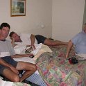 AUS QLD Mareeba 2003APR19 003  We had the form guide out and has a couple of punts, after all, it was Doncater Derby day ya know!!. : 2003, April, Australia, Date, Events, Flux - Trevor & Sonia, Mareeba, Month, Places, QLD, Wedding, Year