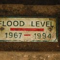 AUS QLD ParonellaPark 2001JUL17 011  12 steps at an average height of about 20 centimeters (8 inches) would mark this water level at about 2.5 meters (8 feet) : 2001, 2001 The "Gruesome Twosome" Australian Tour, Australia, Date, July, Month, Paronella Park, Places, QLD, Trips, Year