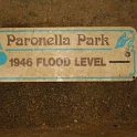 AUS QLD ParonellaPark 2001JUL17 012  Using the same kind of bush arithmetic this higher second level is at roughly 5 meters (16 feet). Man that's a flood. : 2001, 2001 The "Gruesome Twosome" Australian Tour, Australia, Date, July, Month, Paronella Park, Places, QLD, Trips, Year