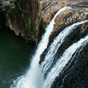 AUS QLD ParonellaPark 2001JUL17 013  This is the falls from the top. : 2001, 2001 The "Gruesome Twosome" Australian Tour, Australia, Date, July, Month, Paronella Park, Places, QLD, Trips, Year