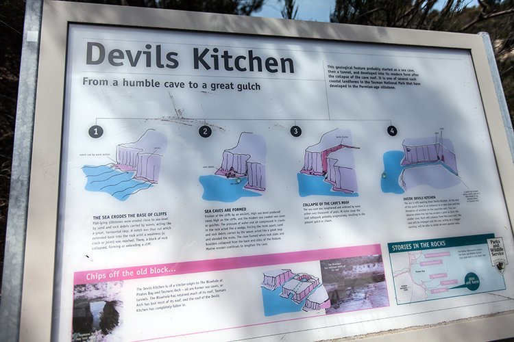 AUS TAS TasmanNP 2015JAN24 DevilsKitchen 001