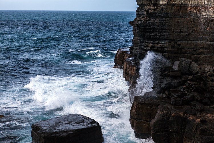 AUS TAS TasmanNP 2015JAN24 TheBlowhole 002