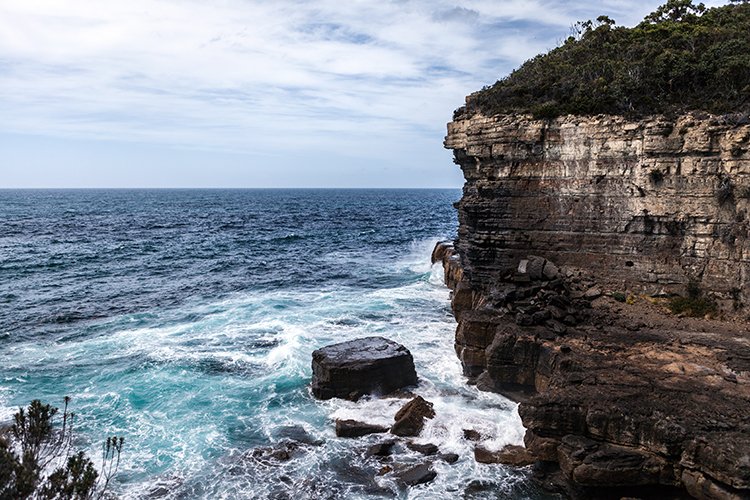 AUS TAS TasmanNP 2015JAN24 TheBlowhole 003