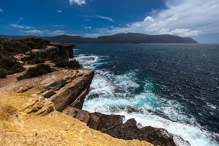 AUS TAS TasmanNP 2015JAN24 TheBlowhole 005