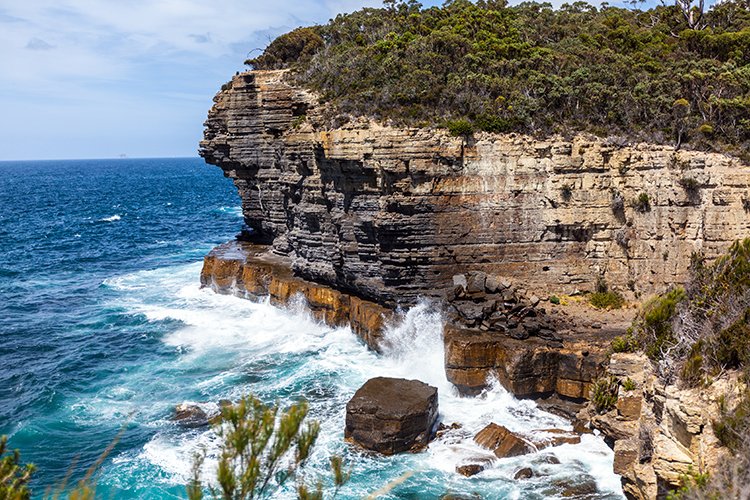 AUS TAS TasmanNP 2015JAN24 TheBlowhole 008