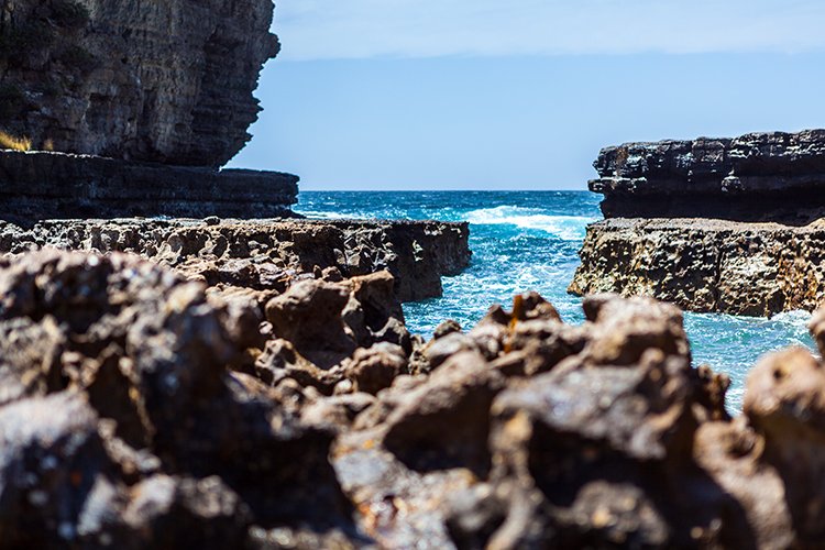 AUS TAS TasmanNP 2015JAN24 TheBlowhole 023