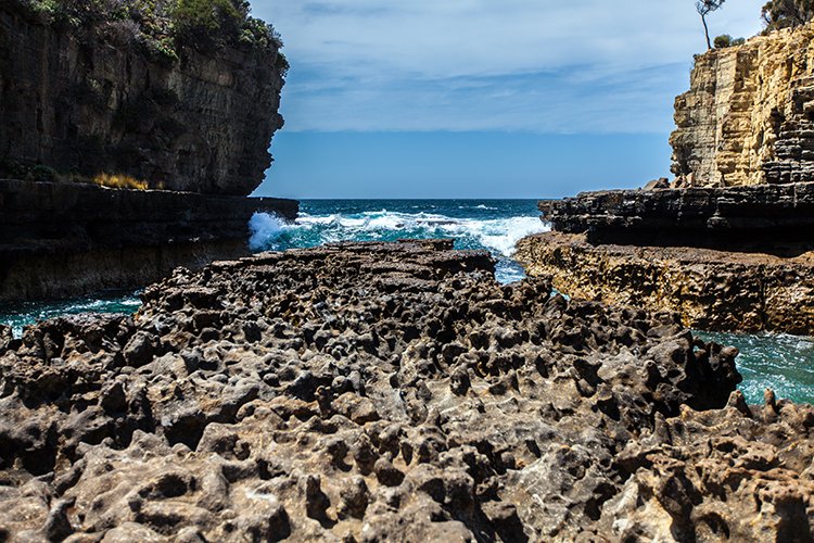 AUS TAS TasmanNP 2015JAN24 TheBlowhole 027