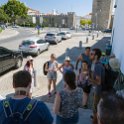 EU PRT ALE AC Evora 2017JUL11 002  Fredy giving the crew the 411. : 2017, 2017 - EurAisa, Alentejo, Alentejo Central, DAY, Europe, July, Portugal, Southern Europe, Tuesday, Évora