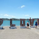 EU PRT LIS Lisbon 2017JUL10 PadraoDosDescobrimentos 005  The adjacent "Locks of Love" is steel mesh frameworl covered with literally thousands of padlocks with couple names written or etched on them. : 2017, 2017 - EurAisa, DAY, Europe, July, Lisboa, Lisbon, Monday, Padrão dos Descobrimentos, Portugal, Southern Europe
