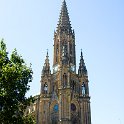 EU ESP BAS GIP DON SanSebastian 2017JUL27 012  The   Catedral del Buen Pastor de San Sebastián   ( Good Shepherd of San Sebastián Cathedral ) stood out like the proverbials on a budgie. : 2017, 2017 - EurAisa, DAY, Europe, July, Southern Europe, Spain, Thursday