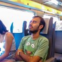 EU ESP CLM CUE Huelves 2017JUL19 003  Fair dinkum - me " ol' China plate " Fredy could sleep on a barb wire fence. : 2017, 2017 - EurAisa, Castilla-La Mancha, Cuenca, DAY, Europe, Huelves, July, Southern Europe, Spain, Wednesday