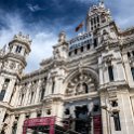 EU ESP MAD Madrid 2017JUL17 008  The   Palacio de Cibeles   ( Cybele Palace ). : 2017, 2017 - EurAisa, DAY, Europe, July, Madrid, Monday, Palacio de Comunicaciones, Southern Europe, Spain