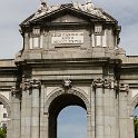 EU ESP MAD Madrid 2017JUL17 012 : 2017, 2017 - EurAisa, DAY, Europe, July, Madrid, Monday, Puerta de Alcalá, Southern Europe, Spain