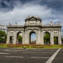 EU ESP MAD Madrid 2017JUL17 013 : 2017, 2017 - EurAisa, DAY, Europe, July, Madrid, Monday, Puerta de Alcalá, Southern Europe, Spain