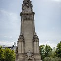EU ESP MAD Madrid 2017JUL17 022 : 2017, 2017 - EurAisa, DAY, Europe, July, Madrid, Monday, Monumento A Cervantes, Plaza de España, Southern Europe, Spain