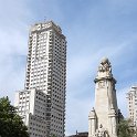 EU ESP MAD Madrid 2017JUL17 027 : 2017, 2017 - EurAisa, DAY, Europe, July, Madrid, Monday, Monumento A Cervantes, Plaza de España, Southern Europe, Spain
