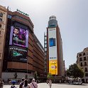 EU ESP MAD Madrid 2017JUL30 001  That's a couple of man size big screen TV's right there. : 2017, 2017 - EurAisa, DAY, Europe, July, Southern Europe, Spain, Sunday