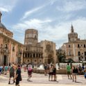 EU ESP VAL Valencia 2017JUL19 PlacaDeLaVerge 001  The   Plaça de la Verge   ( Plaza de la Virgen ) dates back to roman times and is a major gathering spot for both tourists and locals alike. : 2017, 2017 - EurAisa, DAY, Europe, July, Plaça de la Verge, Southern Europe, Spain, València, Valèncian Community, Wednesday