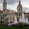EU ESP VAL Valencia 2017JUL19 011  While the view out across the plaza was good, dining at the   Café & Tapas  , which was an unmitigated failure, as my   Trip Advisor Review   can attest to. : 2017, 2017 - EurAisa, DAY, Europe, July, Southern Europe, Spain, Wednesday