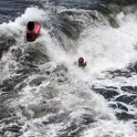 PYF Tahiti Hitiaa 2007FEB11 009  I loved this shot as it show on boogie boarder riding the wave over another who was on the wave. : 2007, 2007 - Gone Troppo In Tahiti, Date, February, French Polynesia, Hitiaa, Month, Oceania, Places, Tahiti, Trips, Year