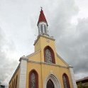 PYF Tahiti Papeete 2007FEB10 015  Started in 1856, the  Cathédrale de Papeete Notre-Dame de L'Immaculée Conception  still stands proud. : 2007, 2007 - Gone Troppo In Tahiti, Date, February, French Polynesia, Month, Oceania, Papeete, Places, Tahiti, Trips, Year