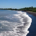 PYF Tahiti Tautira 2007FEB14 002  Funnily enough, I love the contrast in the black beaches with the waves breaking on them. : 2007, 2007 - Gone Troppo In Tahiti, Date, February, French Polynesia, Month, Oceania, Places, Tahiti, Tautira, Trips, Year