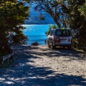 NZL OTA LakeWanaka 2018MAY01 006  Whilst taking in the natural beauty of the glass-topped lake fading into the distant snow-capped mountains, our attention was drawn to couple of nude bathers who decided that noon would be the perfect time for their public ablutions - with not a care or concern in the world. : - DATE, - PLACES, - TRIPS, 10's, 2018, 2018 - Kiwi Kruisin, Day, Lake Wanaka, May, Month, New Zealand, Oceania, Otago, Tuesday, Year