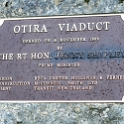 NZL WTC Otira 2018APR29 Viaduct 001  The   Otira Viaduct   measures just over a &frac14; mile ( 440 metres ), cost $25 million NZD ( $17.1 million USD ), took nearly 3 years to construct and was built to reduce the amount of traffic hazards due to the constant threat of rock slides in the area. : - DATE, - PLACES, - TRIPS, 10's, 2018, 2018 - Kiwi Kruisin, April, Day, Month, New Zealand, Oceania, Otira Viaduct, Sunday, West Coast, Year