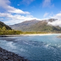 NZL WTC Whataroa 2018APR30 Bridge5725 001  We were only 3 miles ( 5 kilometres ) outside of   Whataroa   and had to pull up for some great views up towards   Mount D'Archiac  . : - DATE, - PLACES, - TRIPS, 10's, 2018, 2018 - Kiwi Kruisin, April, Bridge 5725, Day, Monday, Month, New Zealand, Oceania, West Coast, Whataroa, Year